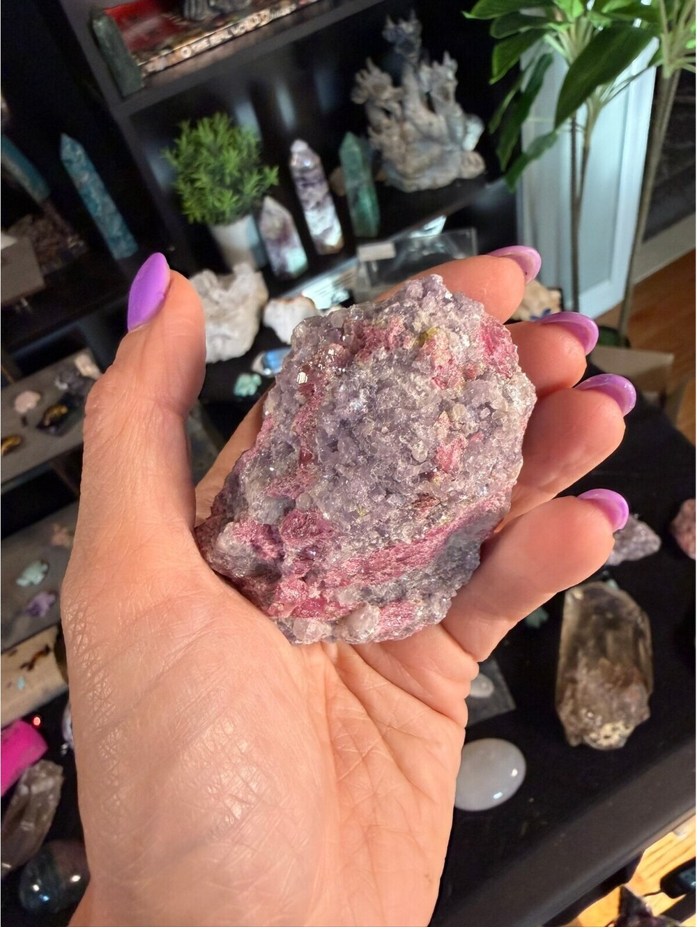 Pink Tourmaline Raw Crystal